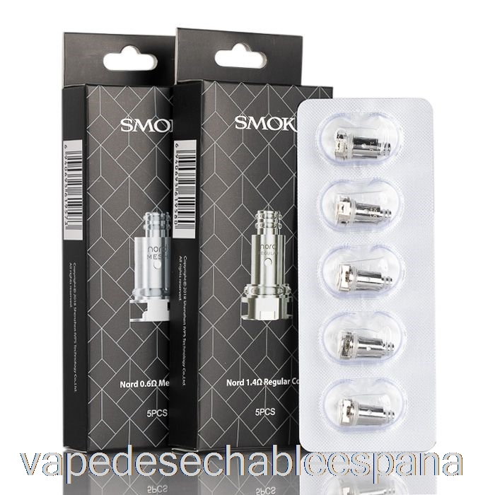 Bobinas De Repuesto Vape Desechables España Smok Nord Bobinas De 0.8ohm Mtl-dc